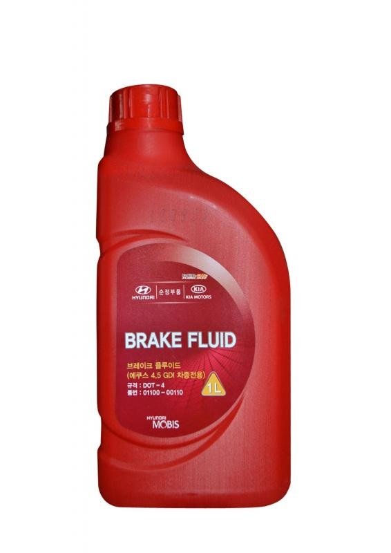 Hyundai Brake Fluid DOT-4 – тормозная жидкость1л