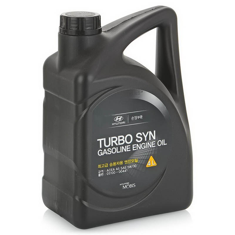 Масло моторное синтетическое Turbo SYN Gasoline 5W-30 4л Hyundai/Kia